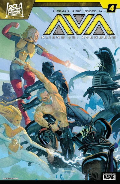 Aliens vs. Avengers #4