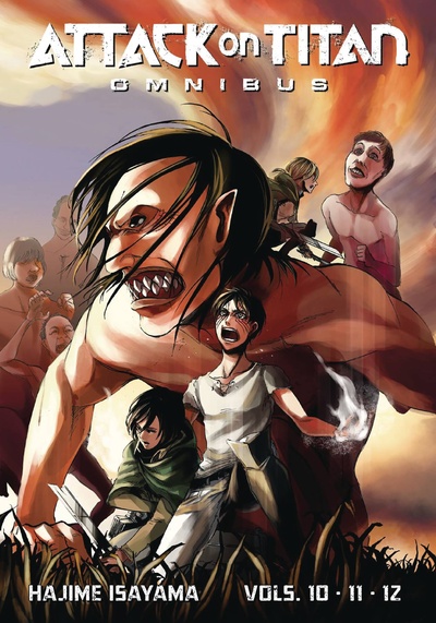 Attack On Titan Vol. 4 Omnibus