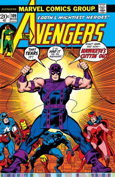 Avengers #109