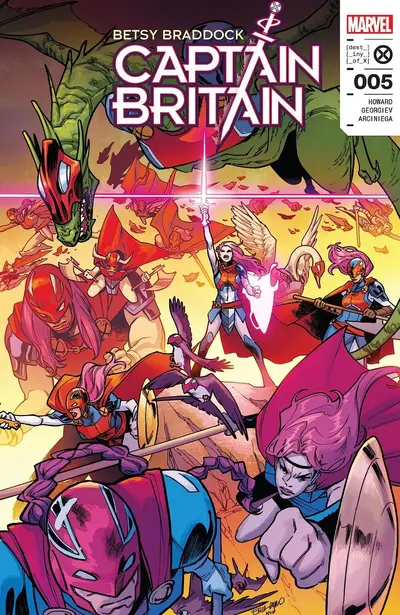 Betsy Braddock: Captain Britain #5