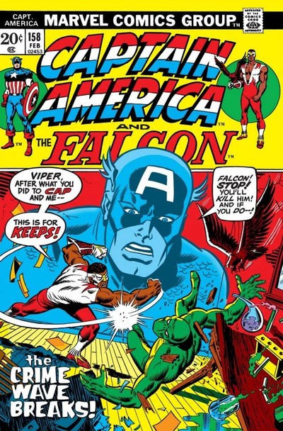 Captain America #158