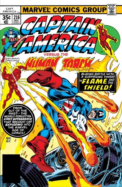 Captain America #216