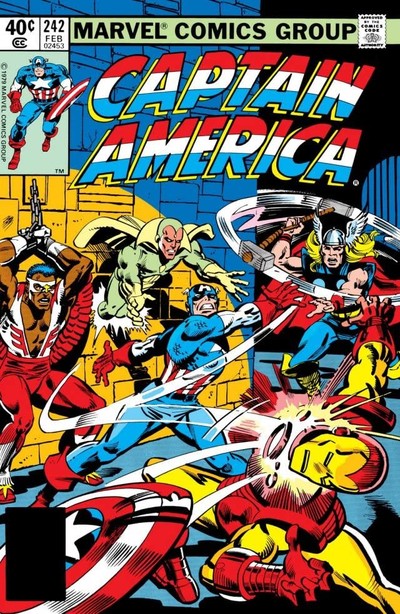 Captain America #242