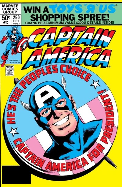 Captain America #250
