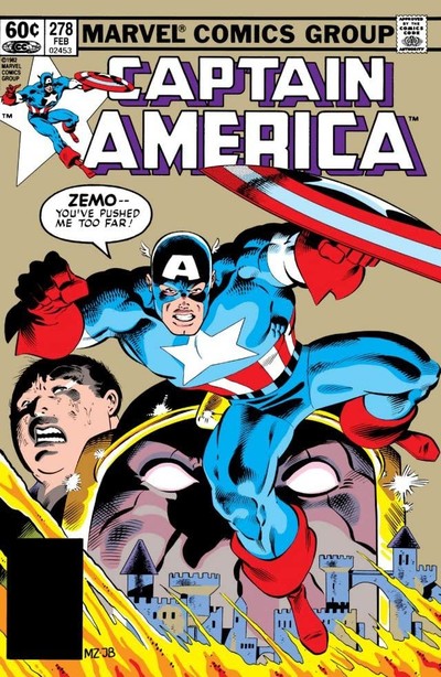 Captain America #278
