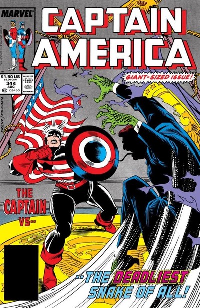 Captain America #344