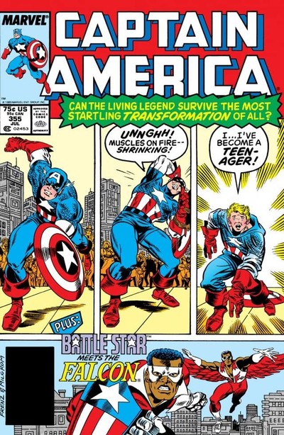 Captain America #355