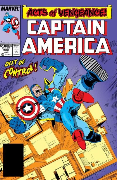Captain America #366