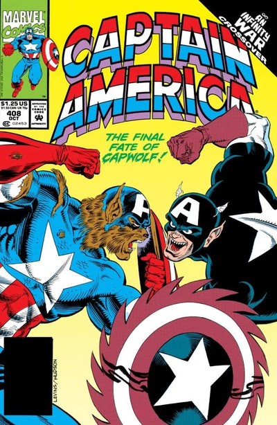Captain America #408
