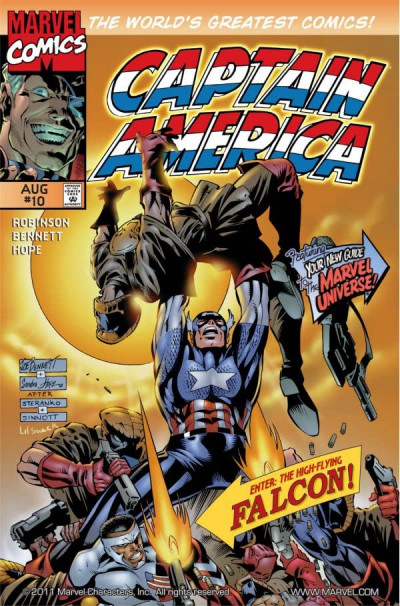 Captain America #10