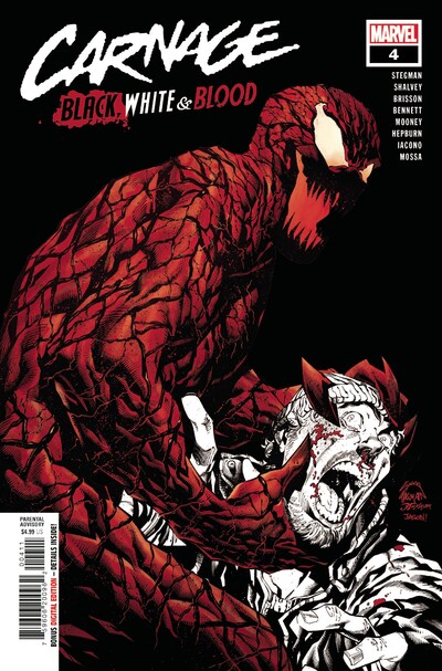 Carnage: Black, White & Blood #4