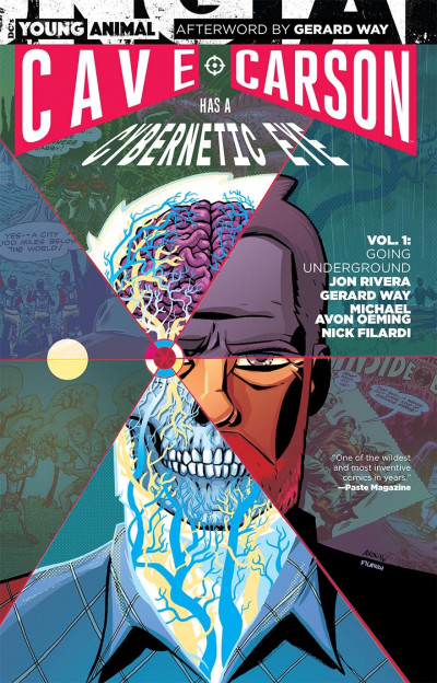 Cave Carson Has A Cybernetic Eye...