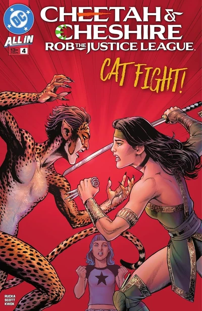 Cheetah & Cheshire Rob the Justice League #4