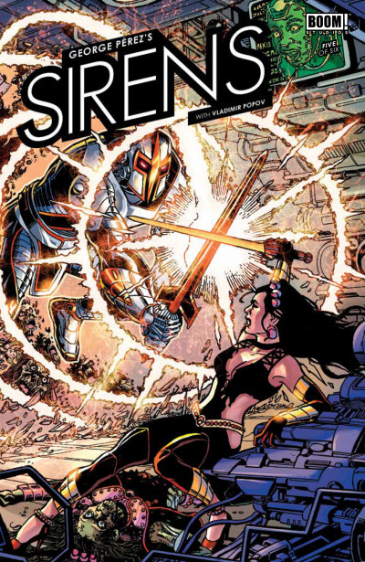George Perez's Sirens #5