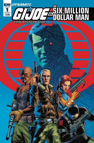 G.I. Joe: A Real American Hero vs. the Six Million Dollar Man #1