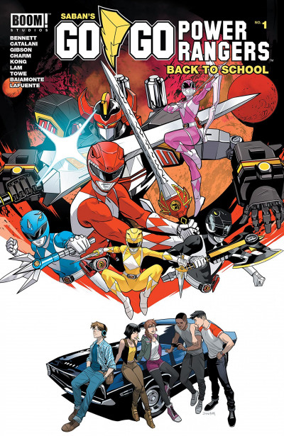 Go Go Power Rangers: Back to School #1