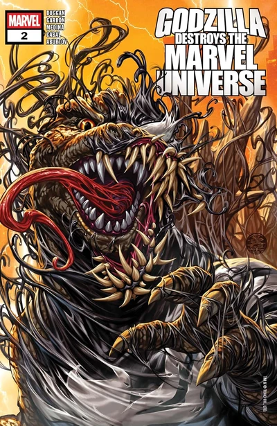 Godzilla Destroys The Marvel Uni...