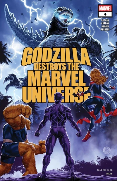 Godzilla Destroys The Marvel Uni...