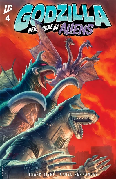 Godzilla: Here There Be Aliens #4