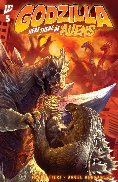 Godzilla: Here There Be Aliens #5