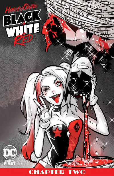 Harley Quinn: Black + White + Re...