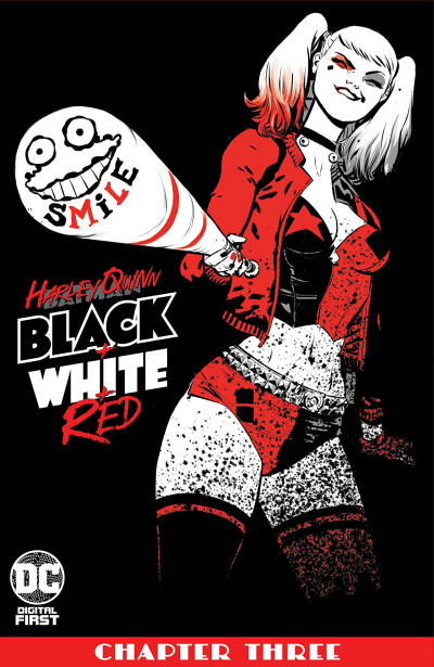 Harley Quinn: Black + White + Re...