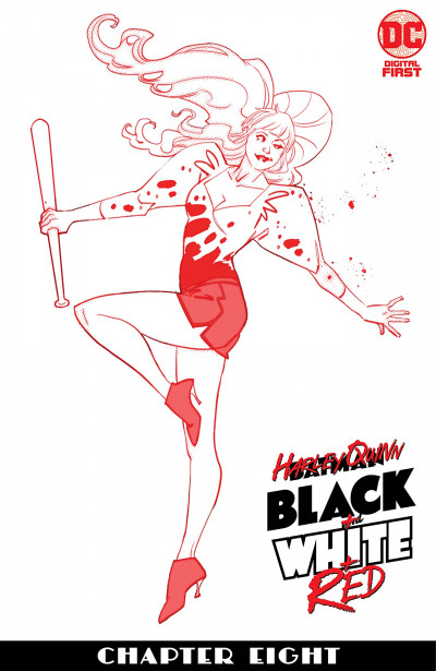 Harley Quinn: Black + White + Re...