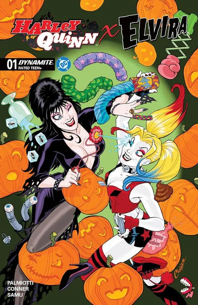 Harley Quinn X Elvira #1