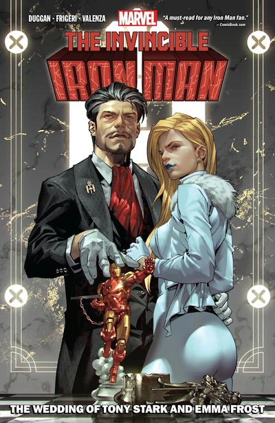 Invincible Iron Man  Vol. 2: The Wedding Of Tony Stark And Emma Frost
