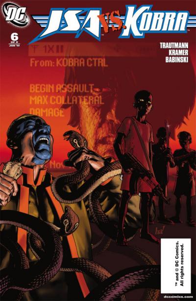 JSA vs. Kobra #6