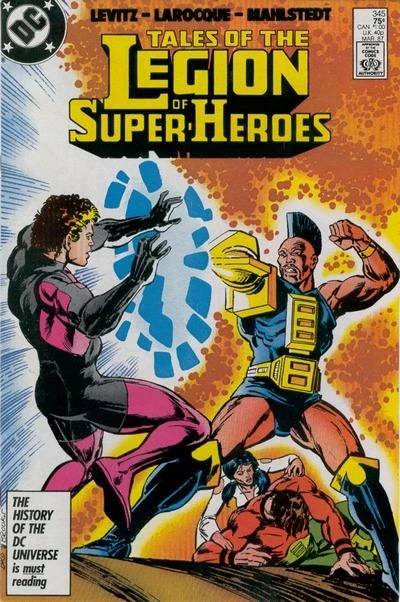 Legion of Super-Heroes #345