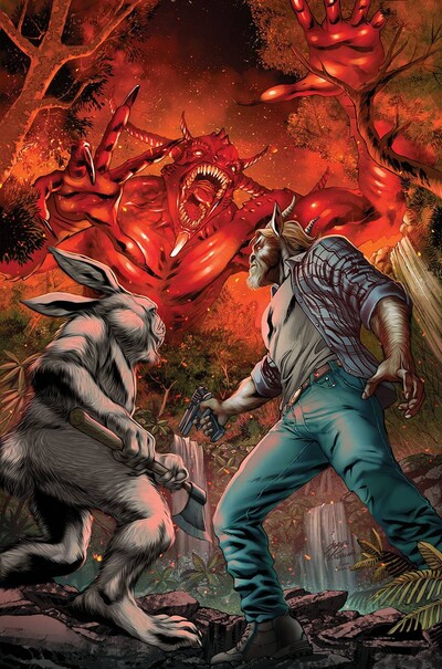 Man Goat & Bunny Man #3