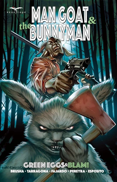 Man Goat & Bunny Man Green Eggs & BLAM!