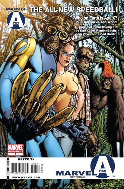 Marvel Apes: Speedball #1