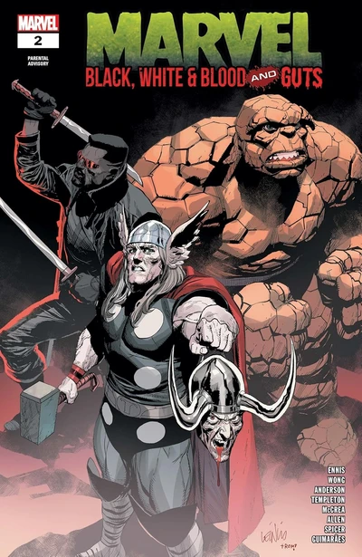 Marvel: Black, White & Blood and Guts #2