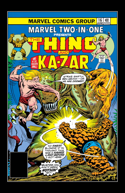 Marvel Two-In-One #16