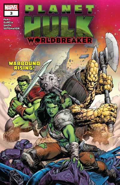 Planet Hulk: Worldbreaker #3