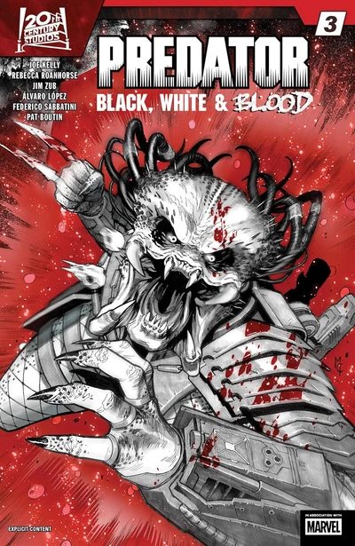 Predator: Black, White & Blood #3