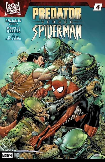 Predator Vs. Spider-Man #4