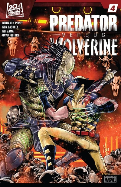 Predator vs. Wolverine #4
