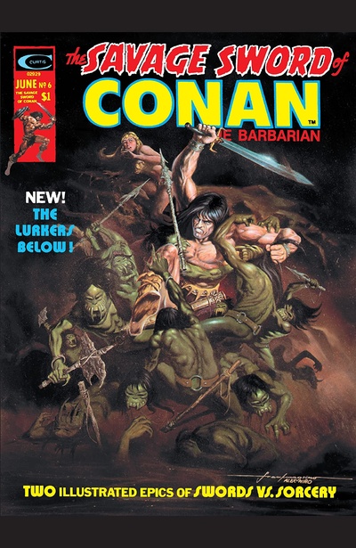 Savage Sword Of Conan #6