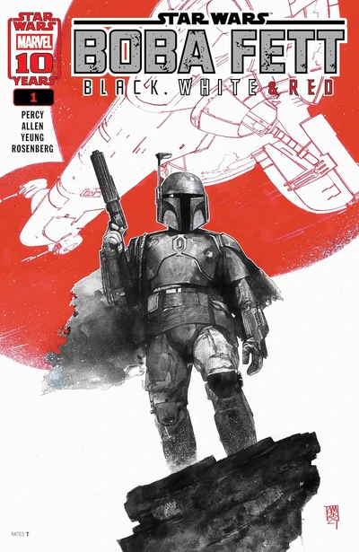 Star Wars: Boba Fett - Black, White & Red #1