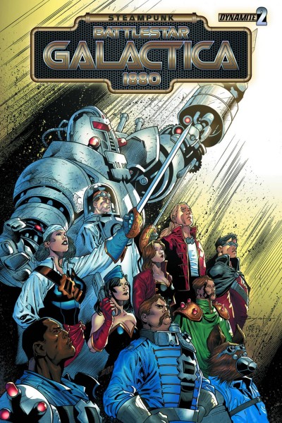 Steampunk Battlestar Galactica 1880 #2