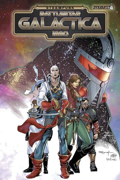 Steampunk Battlestar Galactica 1880 #4