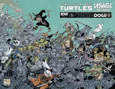 Teenage Mutant Ninja Turtles / Usagi Yojimbo: WhereWhen #5