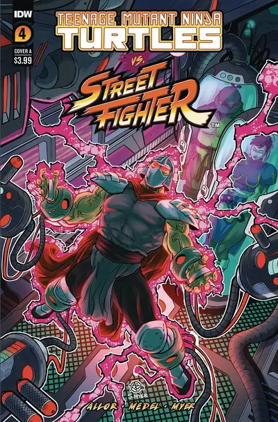 Teenage Mutant Ninja Turtles vs. Street Fighter #4