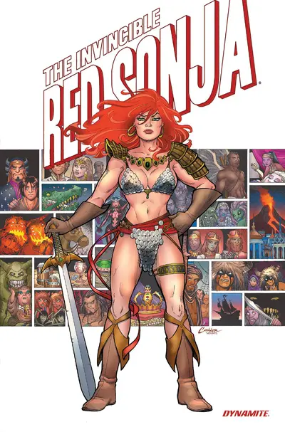 The Invincible Red Sonja  Hardcover
