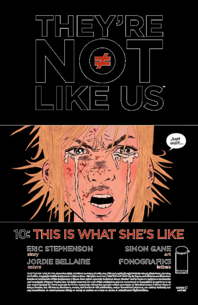 They're Not Like Us #10