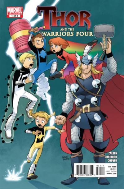 Thor and the Warriors Four