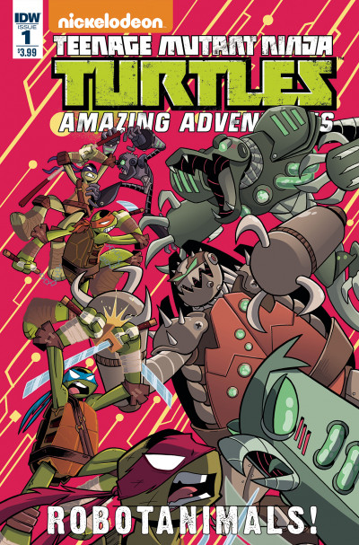 Teenage Mutant Ninja Turtles: Amazing Adventures: Robotanimals #1